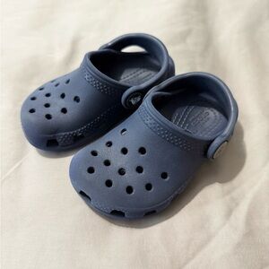 Navy Blue Crocs - Toddler Size 6